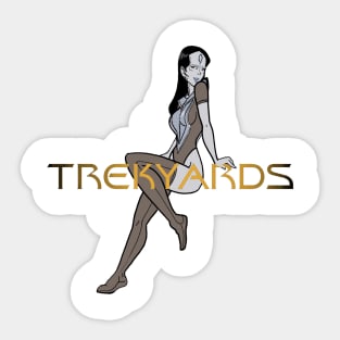 Trekyards Cardassian Pin-Up shirt Sticker